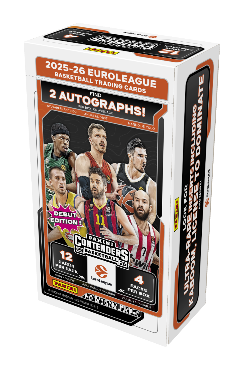 2025-26 Panini Contenders EuroLeague - Hobby Box - Shop at xdovtoxtgo