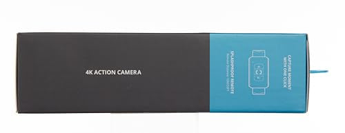 AKASO V50 Elite Action Camera + 64GB microSD Memory Card - 4K/60fps Touch Screen WiFi Action Camera Voice Control EIS 40m Waterproof Camera Adjustable View Angle 8X Zoom Camera with Accessories Kit