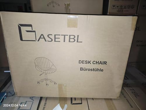 BASETBL Office Chair, Ergonomic Computer Chair for Home Gaming Business, Adjustable Height Durable Comfy Executive Chair, 150kg Black