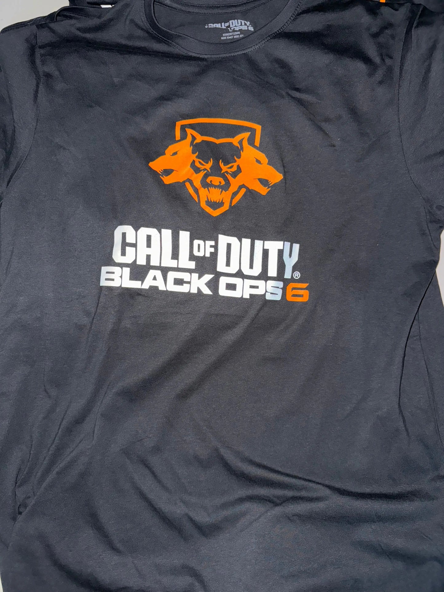 Black Call Of Duty Graphic T-Shirt ( No In-Game Content)