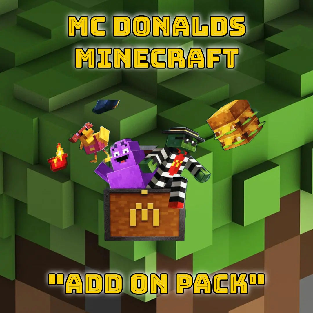 Minecraft x McDonalds - "Add on Pack" (1 Code)