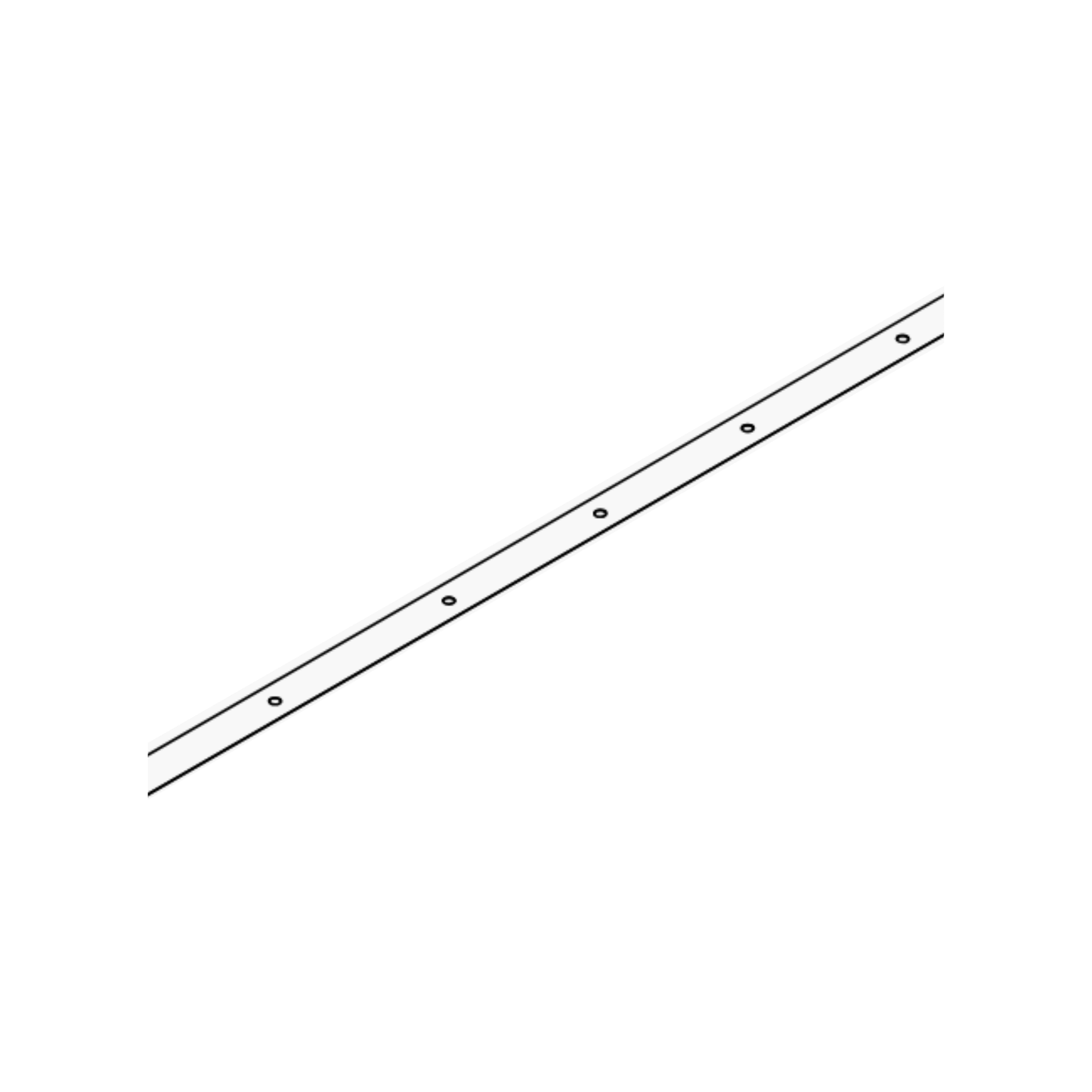 Blade Friction Plate 750 mm / 30'' R for Stihl HS81R