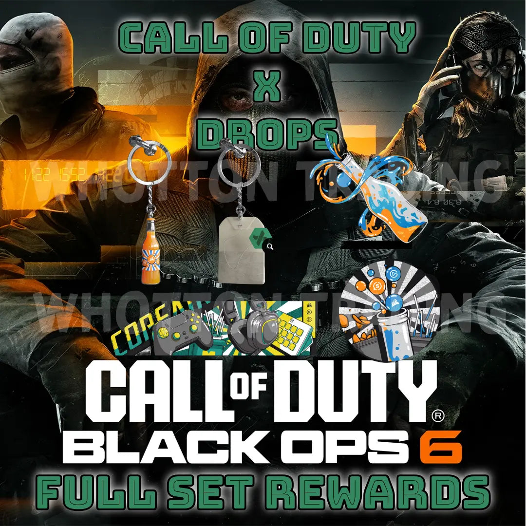 Call of Duty Black Ops 6 x DROPS | Full Set Of Rewards