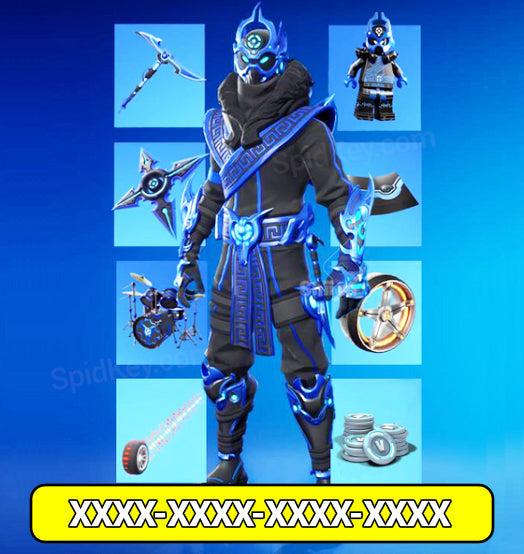 Code Pack Cobalt Star + 1000 V-Bucks PS5 Exclusif sur Fortnite (EU)