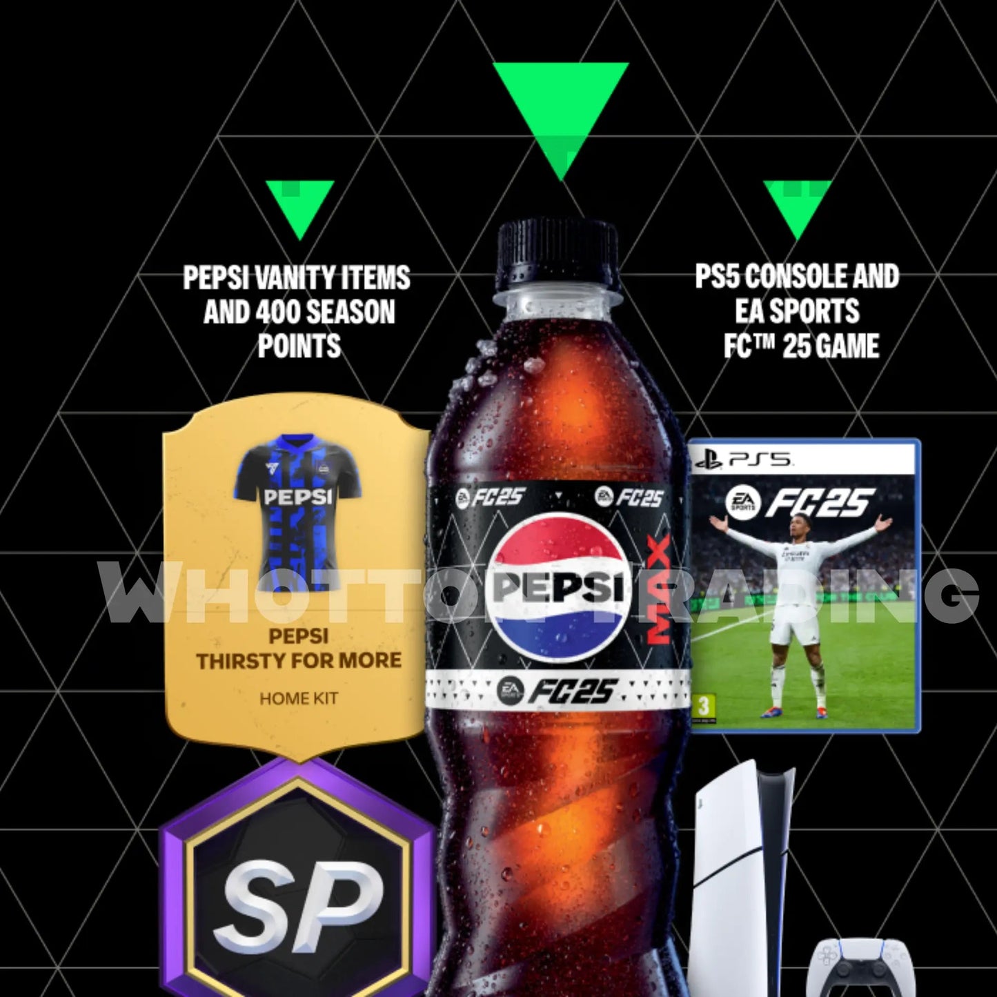 EA Sports 25 x PEPSI Code Ultimate Team - 400 season points + Cosmetic