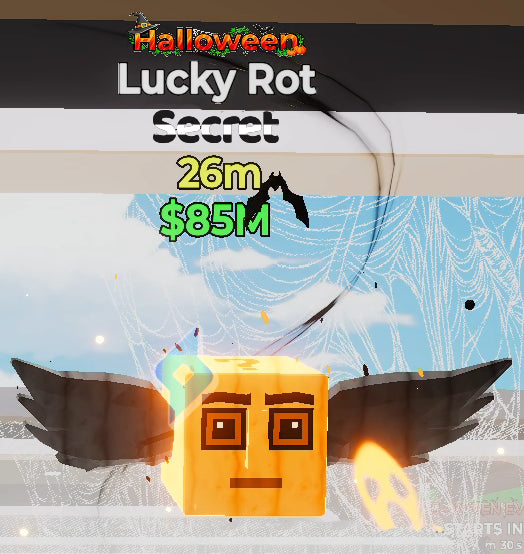 Lucky Rot Secret Halloween - Steal the Brainrot
