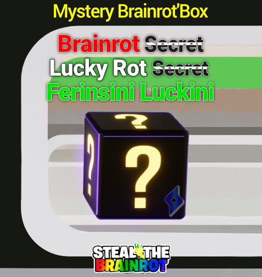 Mystery Brainrot'Box Secret - Steal the Brainrot Fortnite