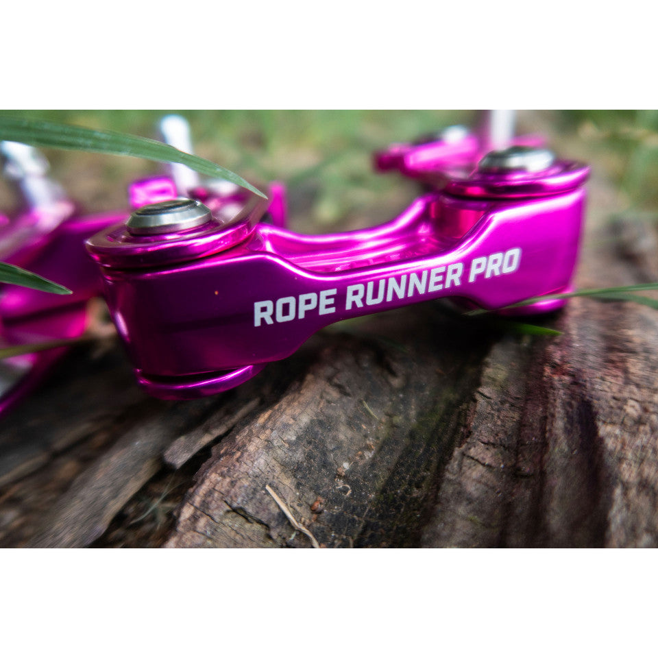 Rope Runner Pro Work Postioning Device Fuchsia