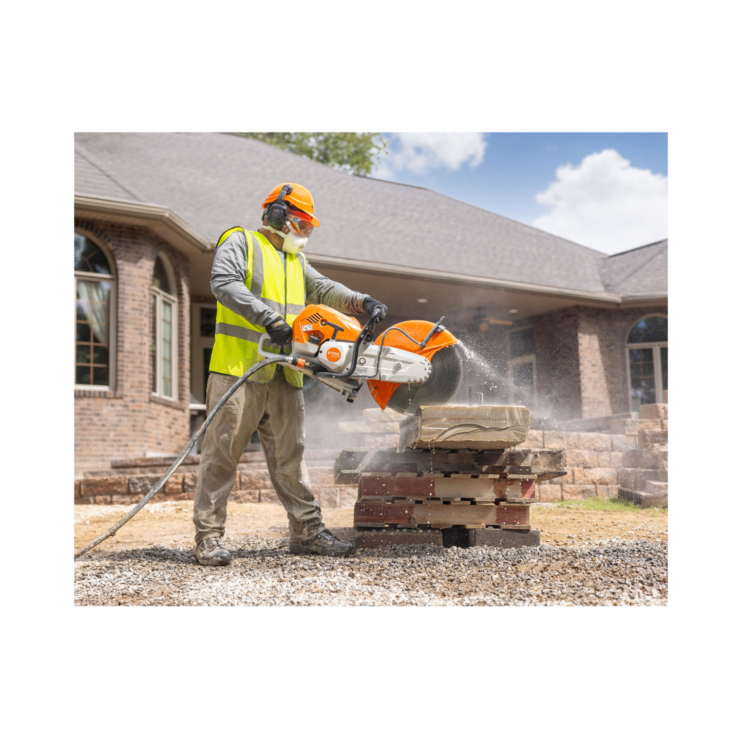TS 910i Petrol Cut-Off Saw