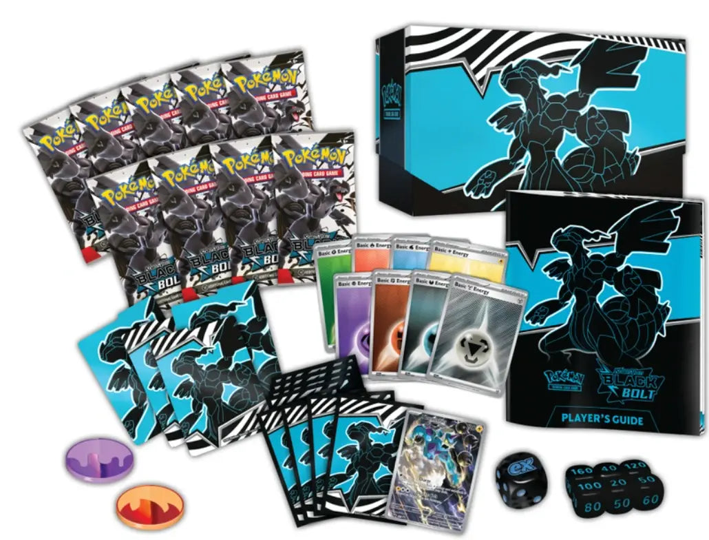 Pokémon Trading Card Game (TCG): Scarlet & Violet Black Bolt Elite Trainer Box