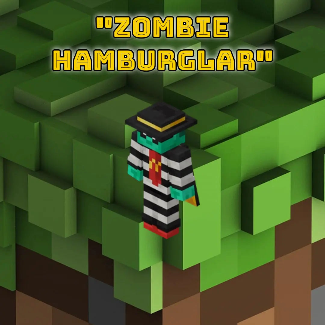 Minecraft x McDonalds - "Zombie Hamburglar" Digital Code
