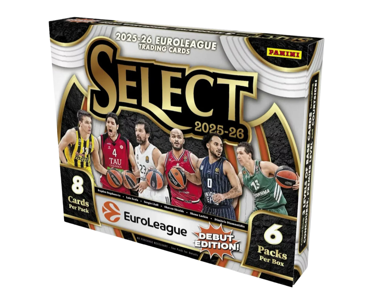 2025-26 Panini Select EuroLeague Basketball - Hobby Box - Shop at xdovtoxtgo