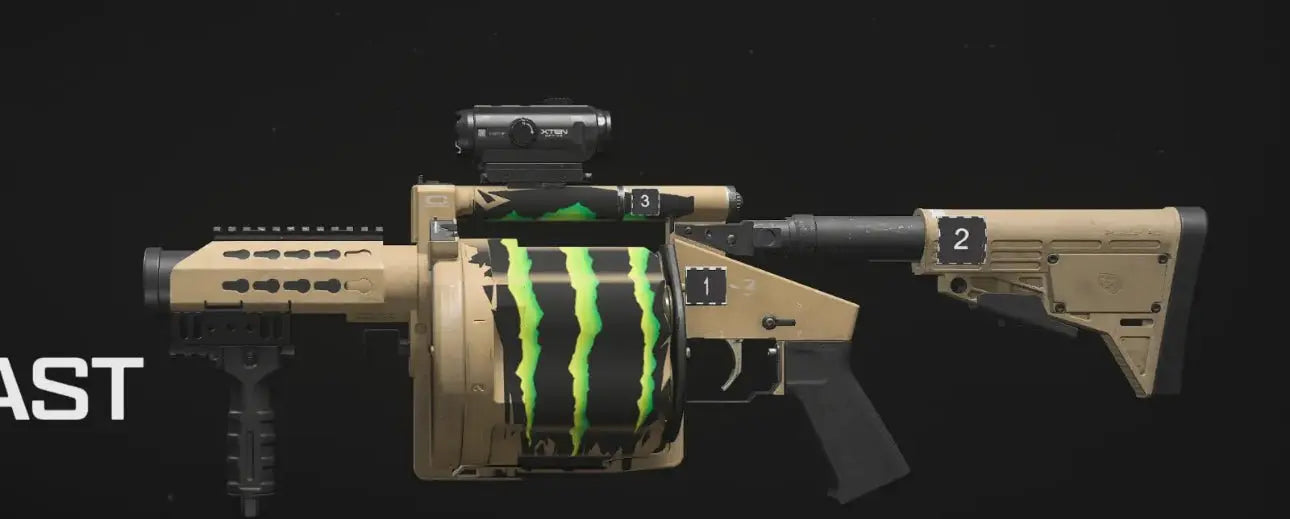 Call of Duty Modern Warfare 3 MW3 Monster Energy - Mark of the Beast Vinyl COD