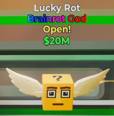 Lucky Rot Brainrot God - Steal the Brainrot