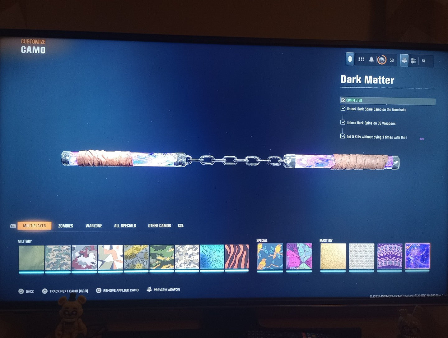 Call Of Duty Black Ops 6 Nebula Zombies Mastery Camo Grind