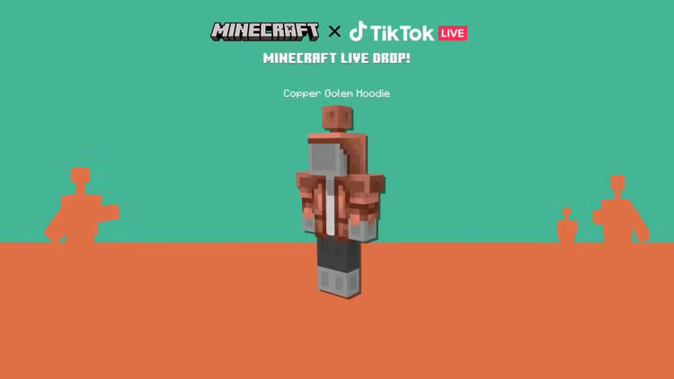 Minecraft Java & Bedrock Edition - Copper Core Twitch Skin DLC PC CD Key