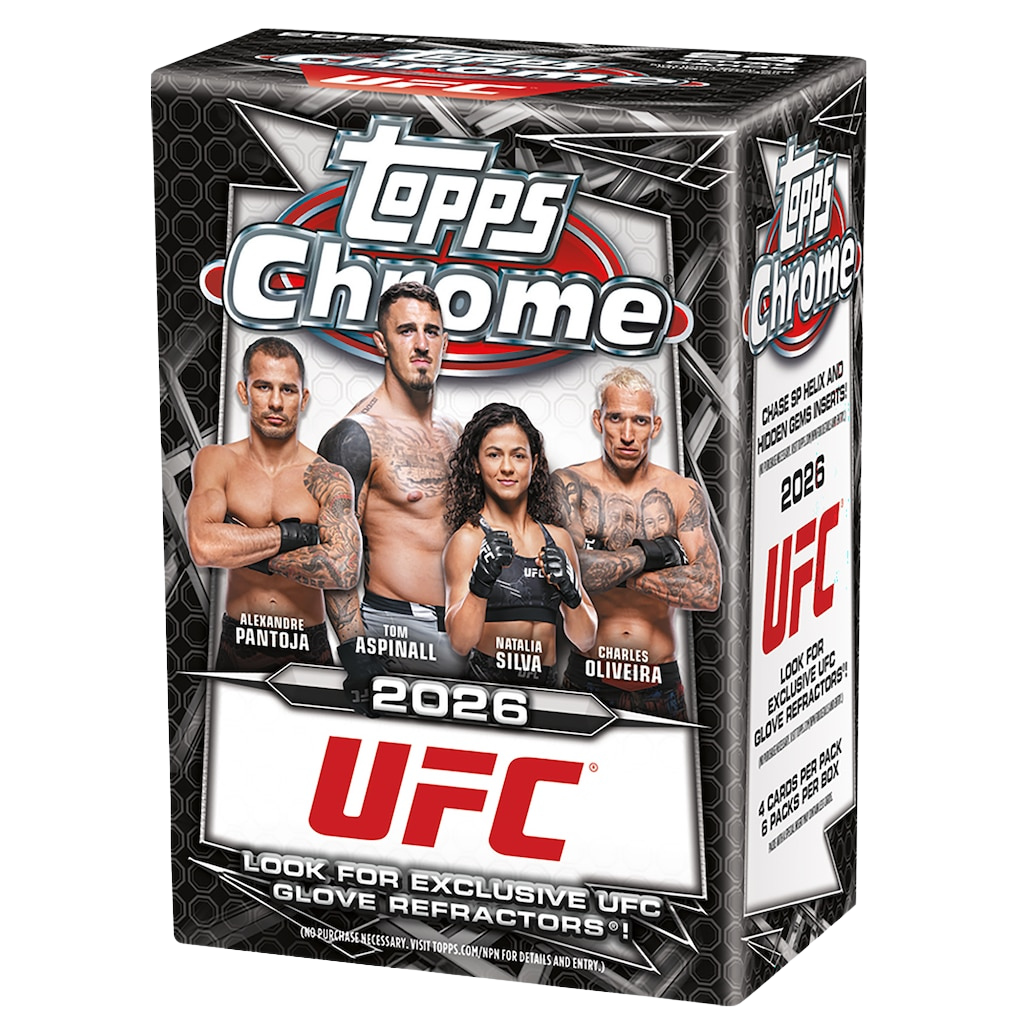 2026 Topps Chrome UFC - Value Box - Shop at xdovtoxtgo
