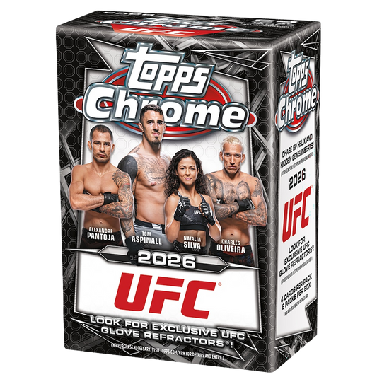 2026 Topps Chrome UFC - Value Box - Shop at xdovtoxtgo