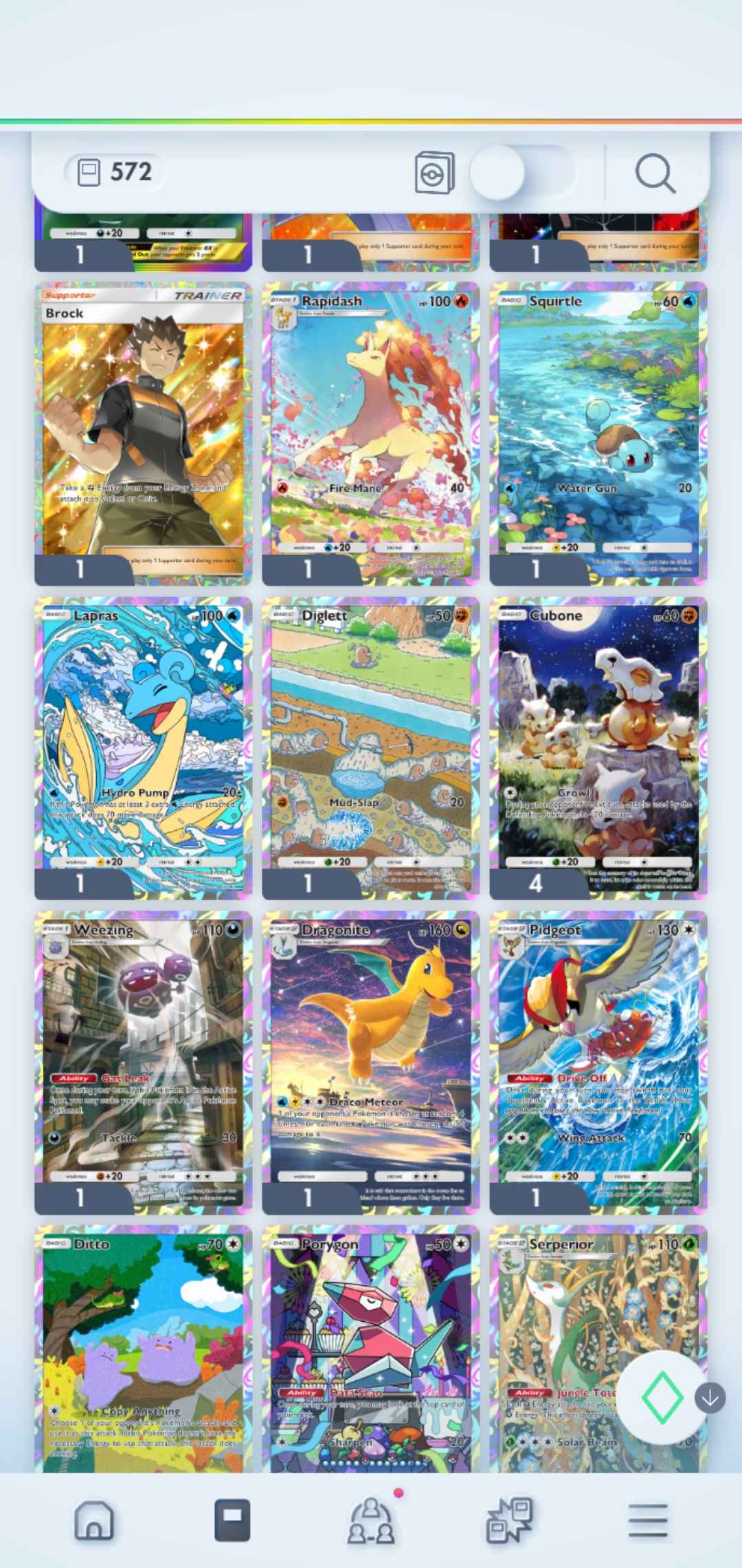 Pokémon TCG Pocket: 4 Crown Cards | 570+ Cards