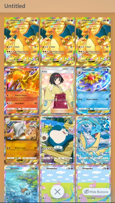 Pokémon TCG Pocket 3 Crown Card Accounts