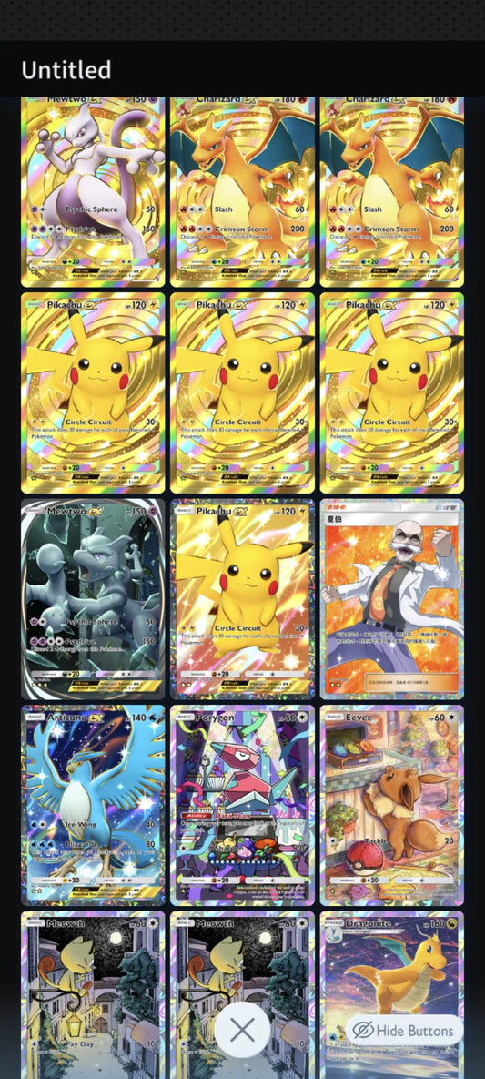 Pokémon TCG Pocket: 6 Crown Cards | 1000+ Cards