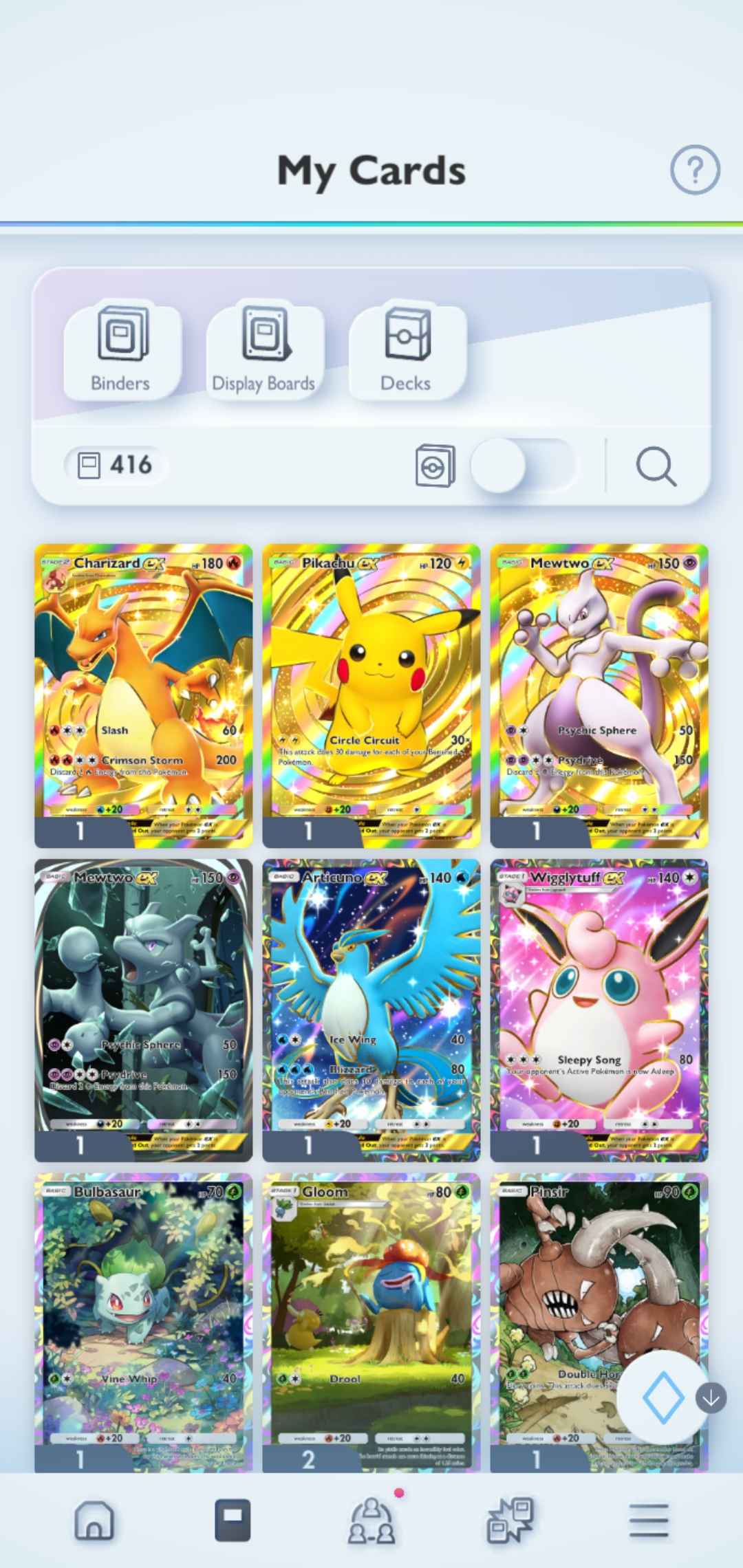 Pokémon TCG Pocket: 3 Crowns | 400+ Cards, Crown Charizard + Crown Pikachu + Crown Mewtwo