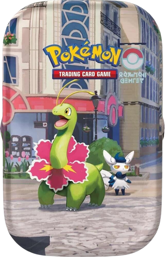 Lumiose City Mini Tin (Meganium & Meowstic) - Shop at xdovtoxtgo