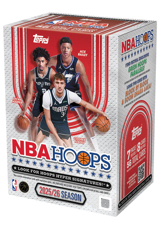 2025/26 Topps NBA Hoops - Value Box - Shop at xdovtoxtgo