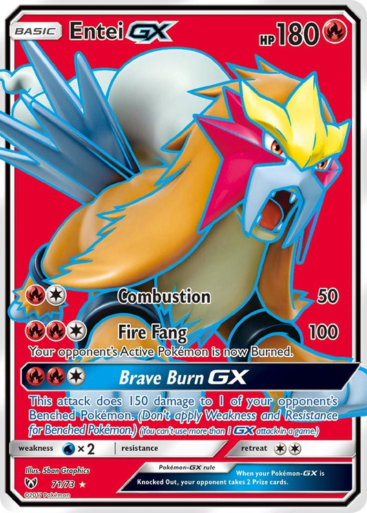 Entei GX (71/73) (Full Art) [Sun & Moon: Shining Legends] - Shop at xdovtoxtgo