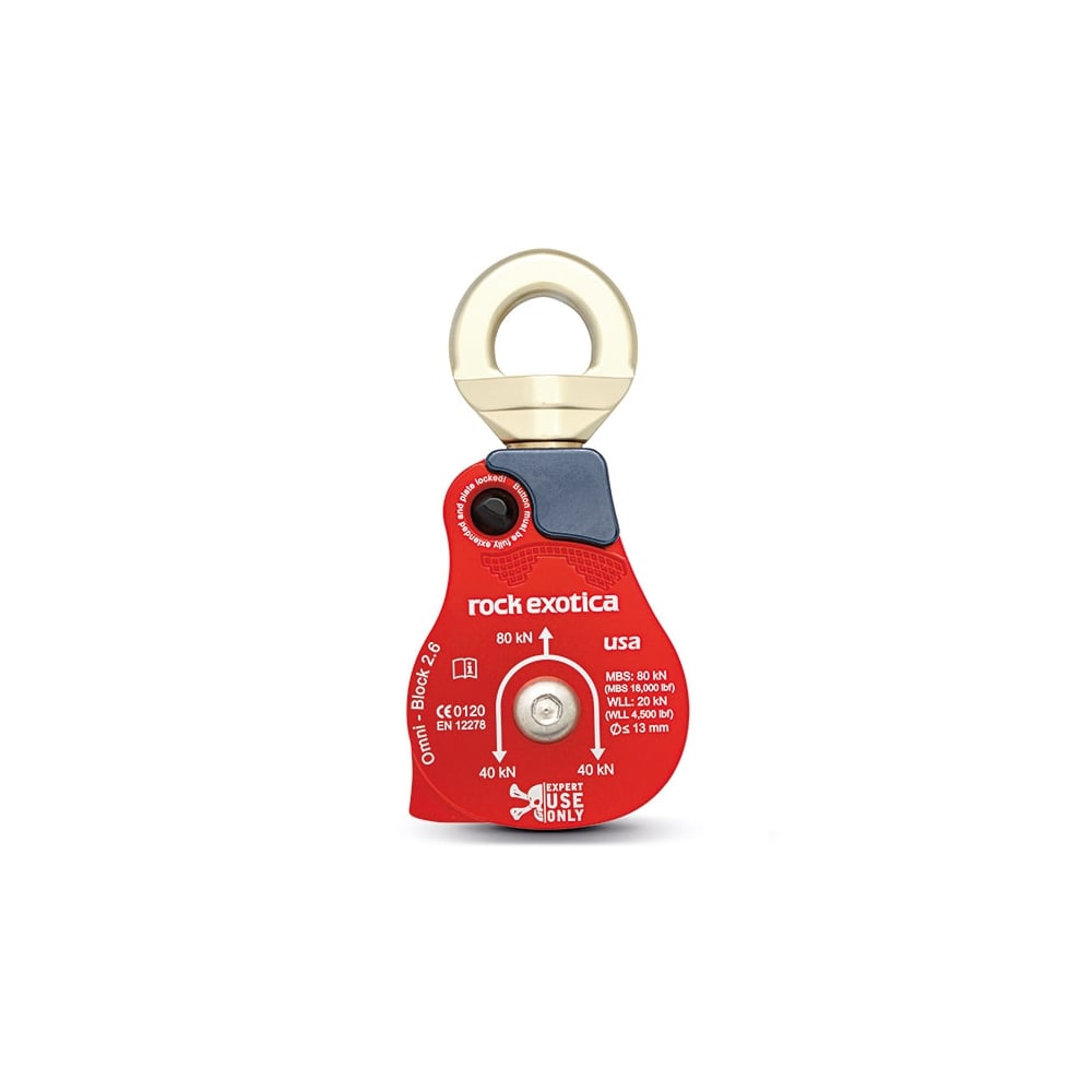 Omni Block 2.6 Single Swivel Pulley