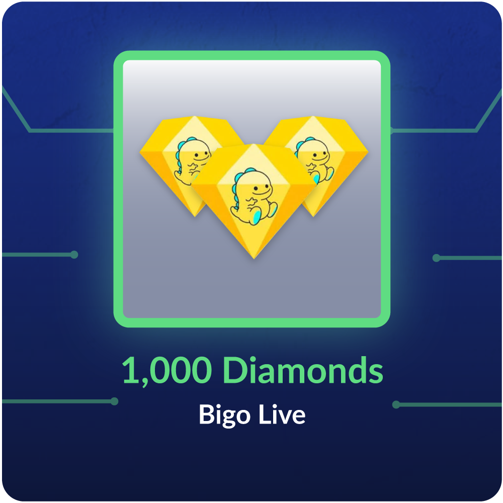 1,000 Diamonds - Bigo Live