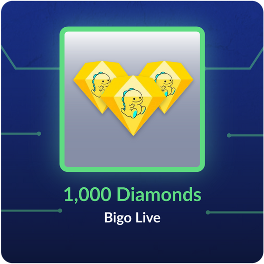 1,000 Diamonds - Bigo Live