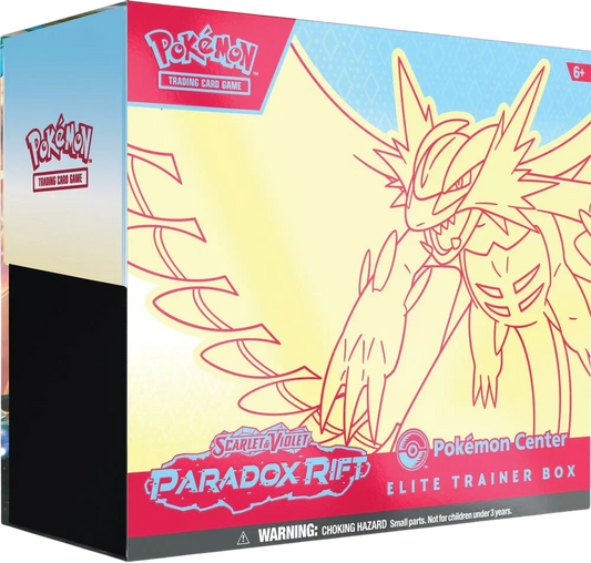 Scarlet & Violet: Paradox Rift - Elite Trainer Box (Roaring Moon) (Pokemon Center Exclusive) - Shop at xdovtoxtgo