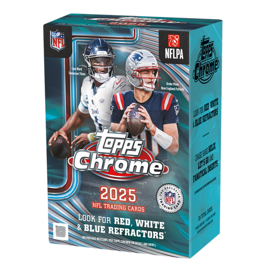 2025 Topps Chrome Football - Value Box - Shop at xdovtoxtgo