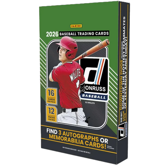 2026 Panini Donruss Baseball Trading Card Box - Hobby - Shop at xdovtoxtgo