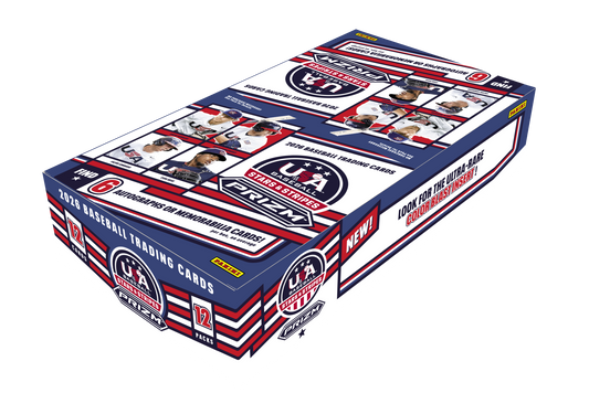 2026 Panini Prizm USA Stars & Stripes Baseball - Hobby Box - Shop at xdovtoxtgo
