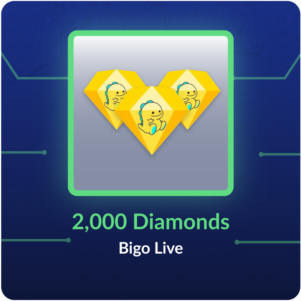 2,000 Diamonds - Bigo Live