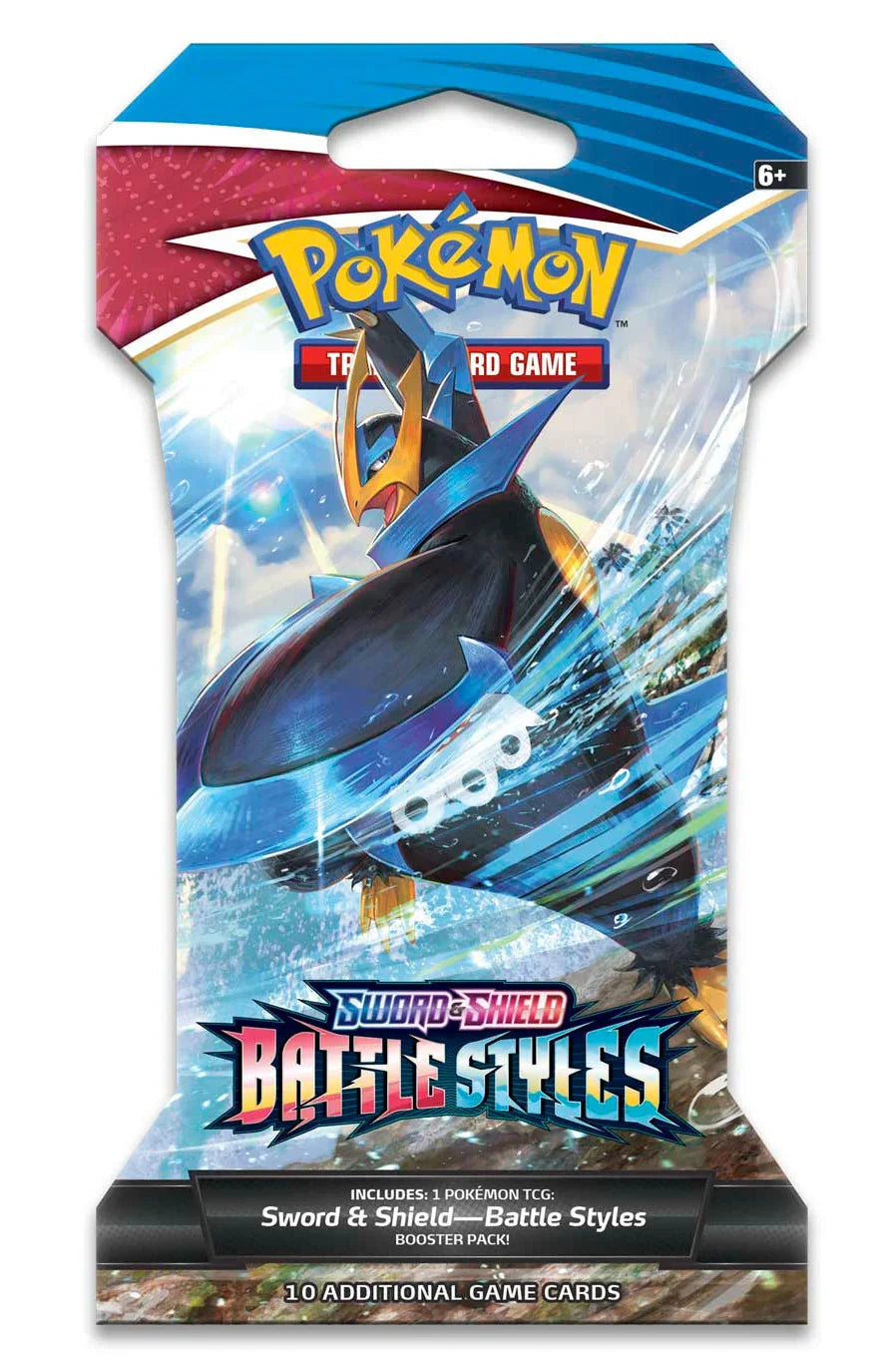 Sword & Shield: Battle Styles - Sleeved Booster Pack (Rapid Strike Empoleon V) - Shop at xdovtoxtgo