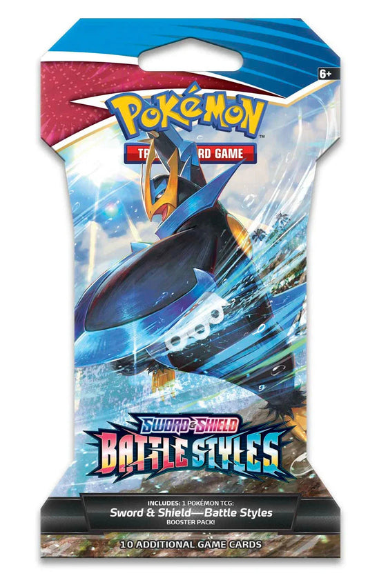Sword & Shield: Battle Styles - Sleeved Booster Pack (Rapid Strike Empoleon V) - Shop at xdovtoxtgo