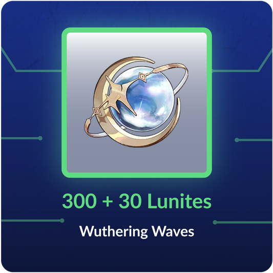 300 + 30 Lunites - Wuthering Waves