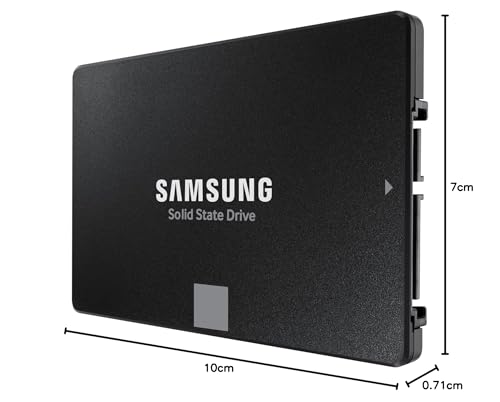 Samsung SSD 870 EVO, 1 TB, Form Factor 2.5 and rdquo;, Intelligent Turbo Write, Magician 6 Software, Black (Internal SSD)