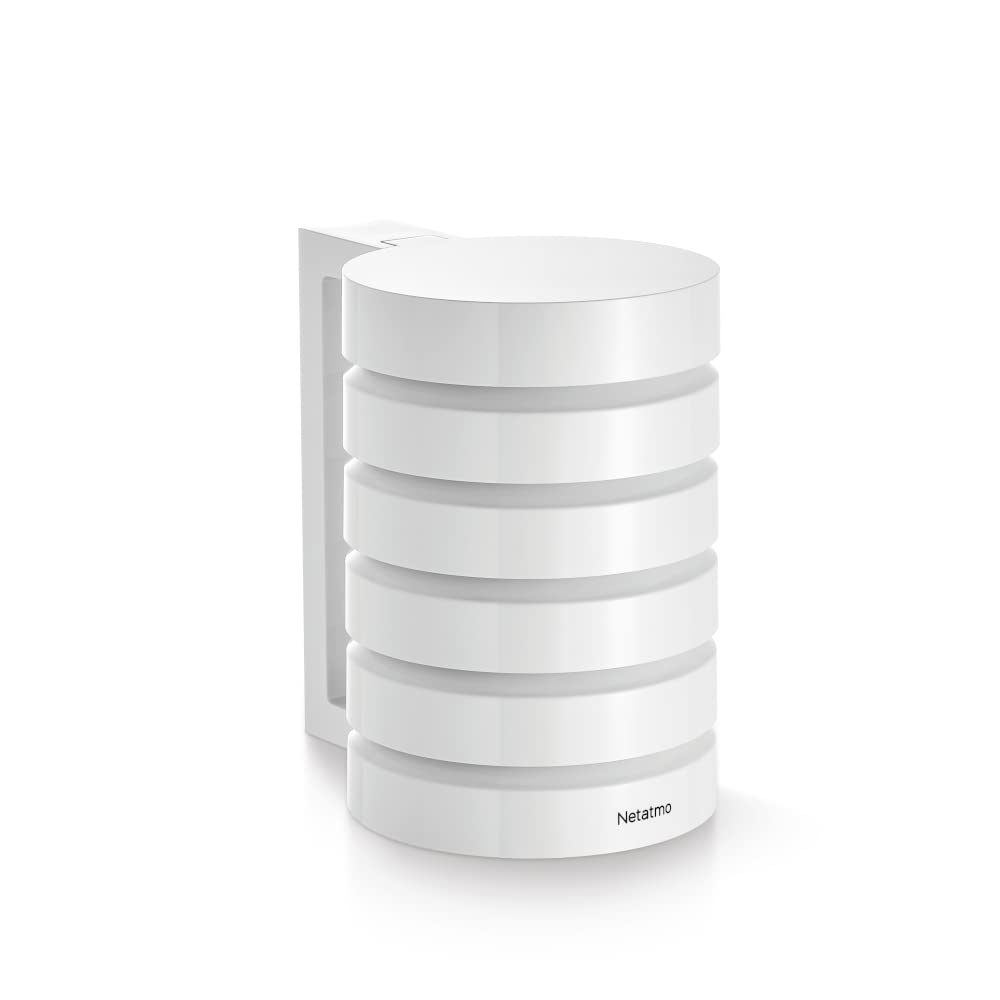 Netatmo - Functional protective housing for the smart weather station, protection for the external module of the smart weather station with WLAN connection, NRS-WW, White