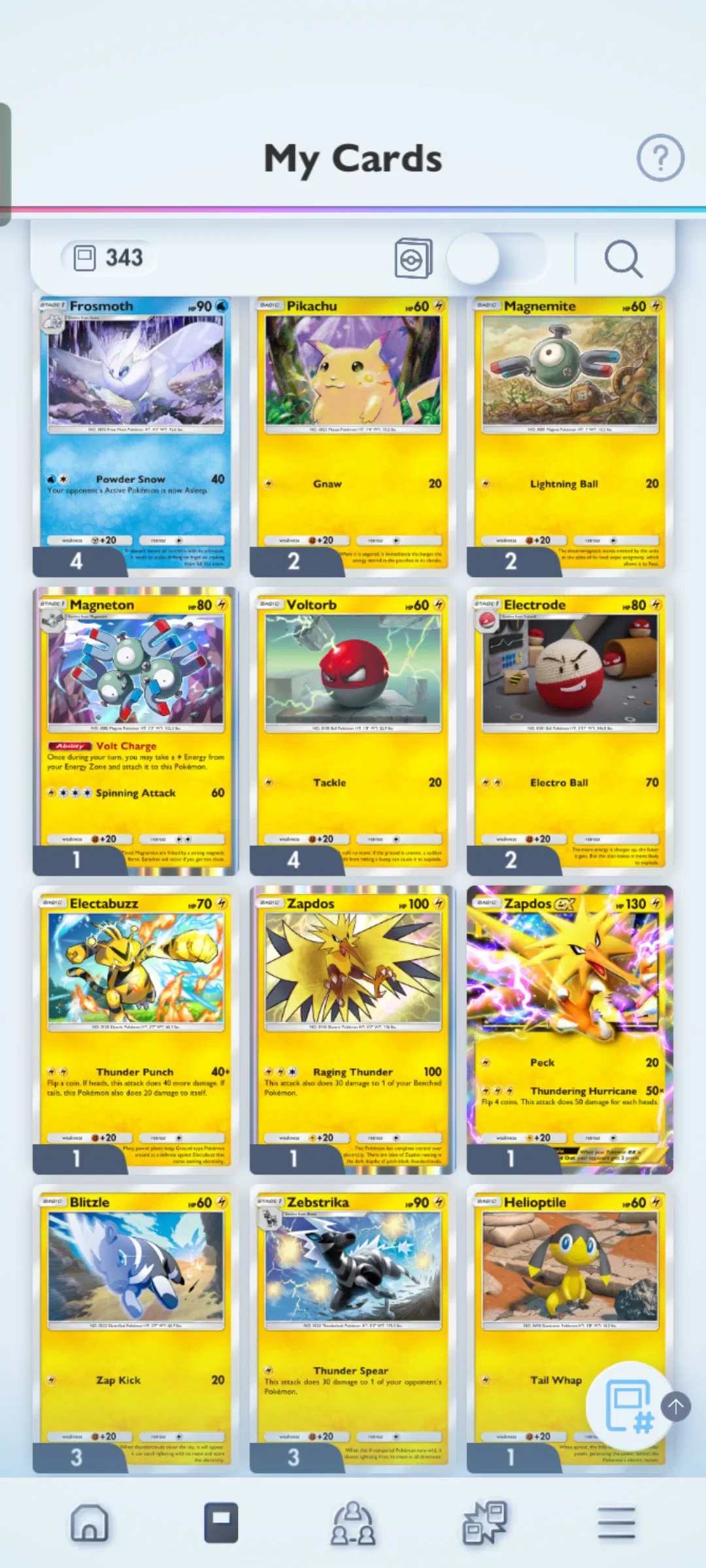 Pokémon TCG Pocket 3 Crown Card Accounts