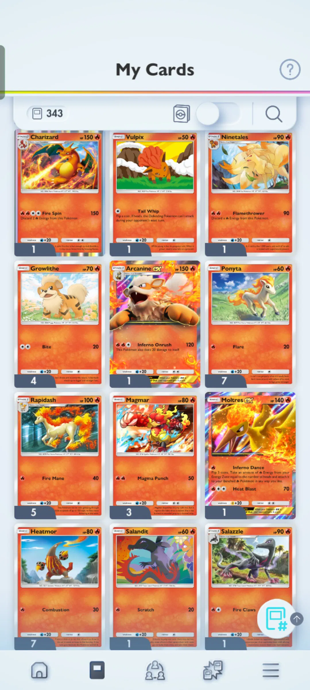 Pokémon TCG Pocket 3 Crown Card Accounts