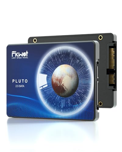 Fikwot 512GB SSD 3D NAND, 2.5" Internal SATA SSD, Up to 560MB/s, Solid State Drive, Compatible with Laptop & PC Desktop(FX815)