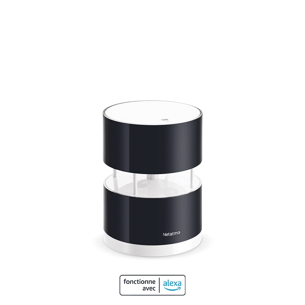Netatmo Wireless Anemometer with wind speed and direction sensor – Wind Gauge for Netatmo Weather Station, NWA01-WW, black
