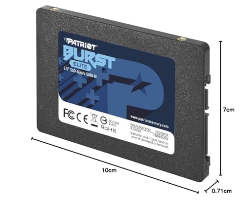 Patriot Burst Elite SATA 3 120GB SSD 2.5" Solid State Drive