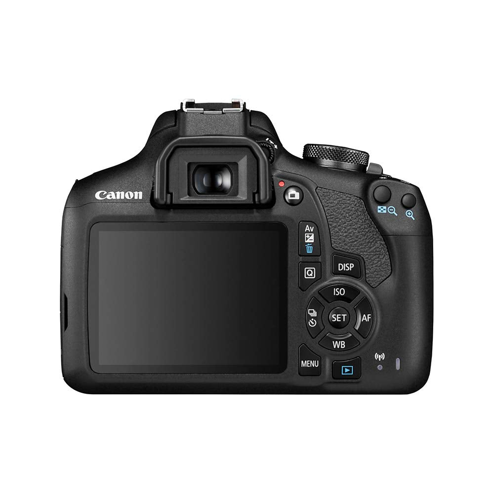 Canon EOS 2000D DSLR Camera and EF-S 18-55 mm f/3.5-5.6 IS II Lens - Black