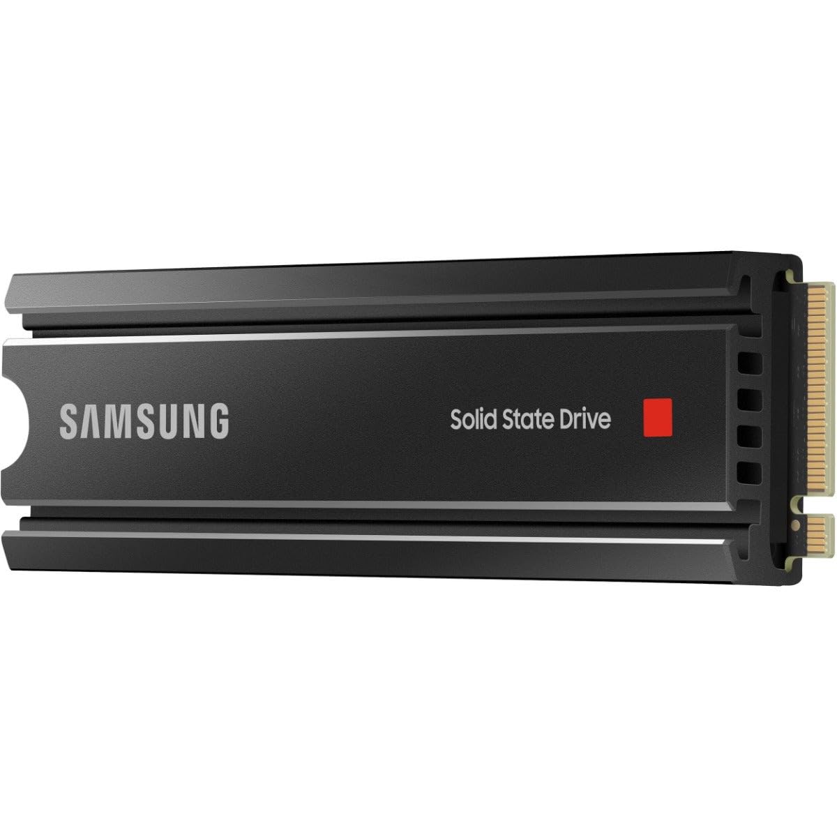 Samsung 980 PRO SSD with Heatsink 2TB PCIe Gen 4 NVMe M.2 Internal Solid State Hard Drive, Heat Control, Max Speed, PS5 Compatible, MZ-V8P2T0CW