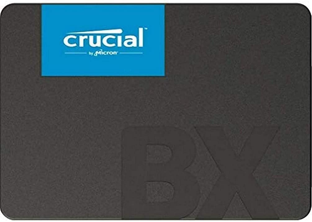 Crucial BX500 3D NAND SATA 2.5-inch SSD Drive, 500 GB Black